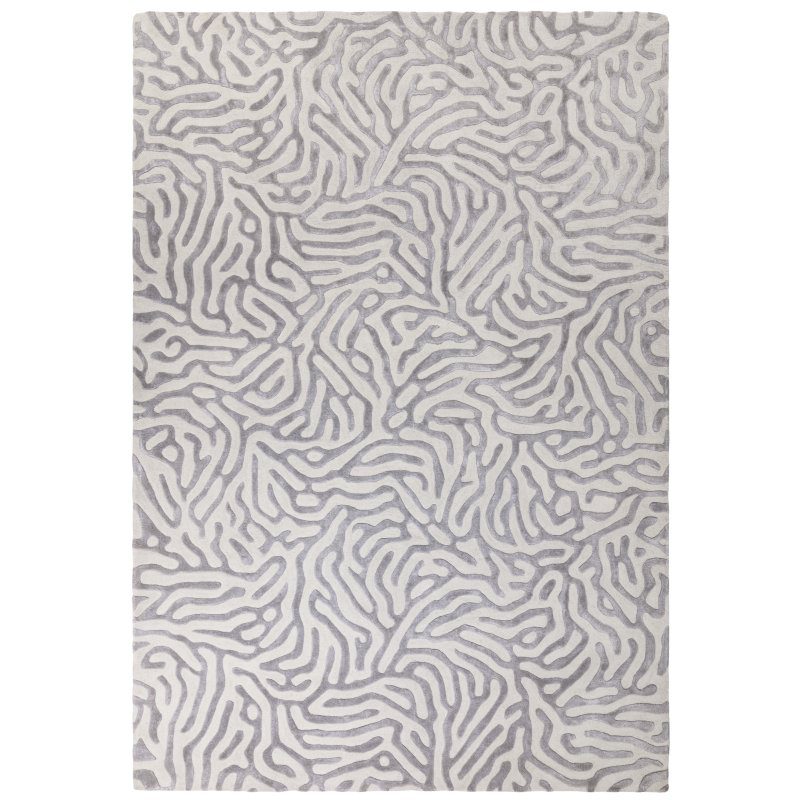 Katherine Carnaby Coral Silver Rug