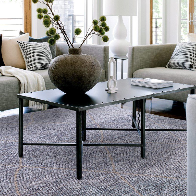 Mulberry Ice Blue Rug