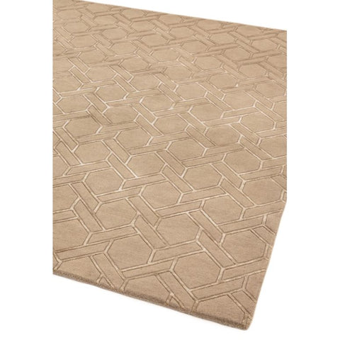 Nexus Fine Lines Sand/Sand Rug - Image 2