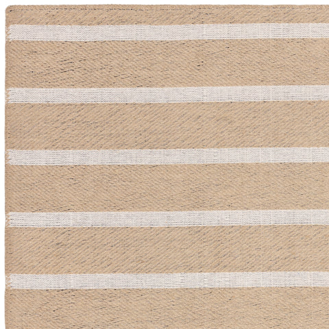 Global Cream Stripe Rug - Image 3
