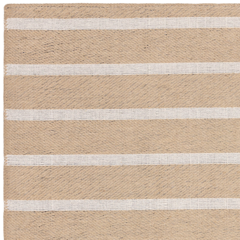 Global Cream Stripe Rug - Image 3