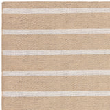 Global Cream Stripe Rug - Image 3