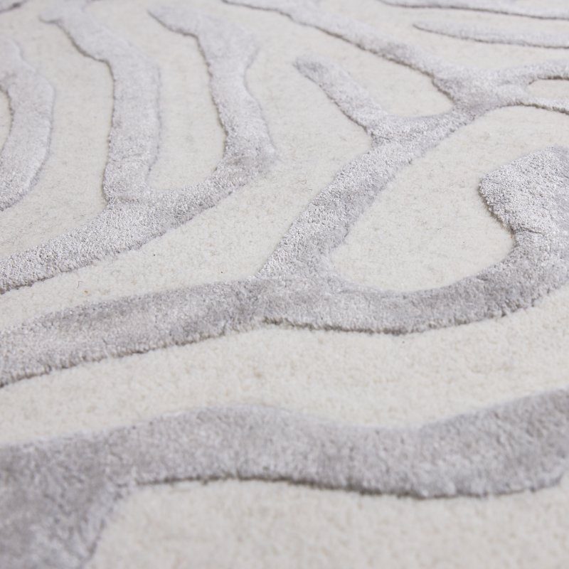 Katherine Carnaby Coral Silver Rug
