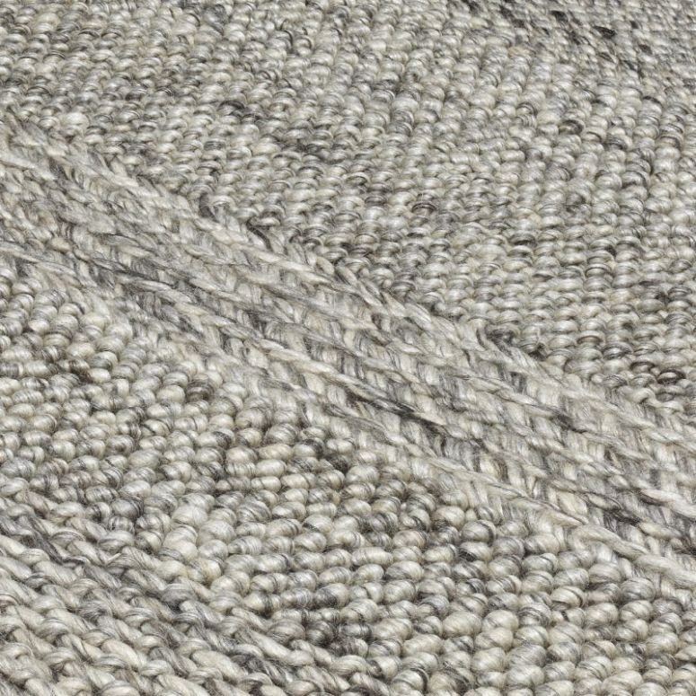 Katherine Carnaby Coast Grey Marl Stripe Rug