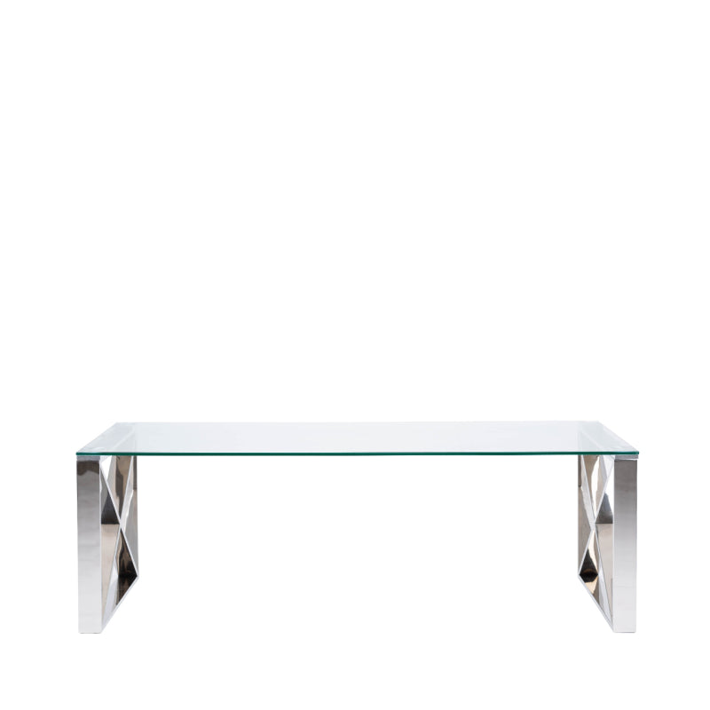 Zenith Stainless Steel Coffee Table