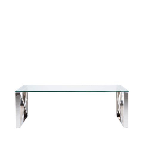 Zenith Stainless Steel Coffee Table