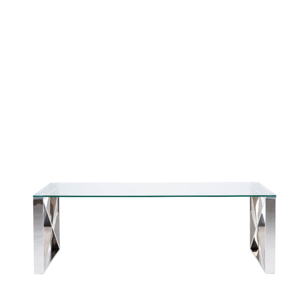 Zenith Stainless Steel Coffee Table