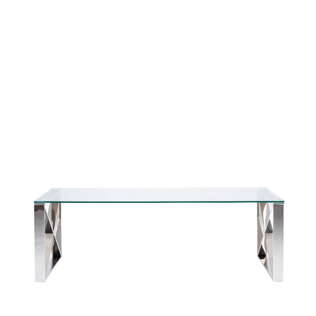 Zenith Stainless Steel Coffee Table