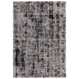 Kuza Abstract Black Rug - Image 1