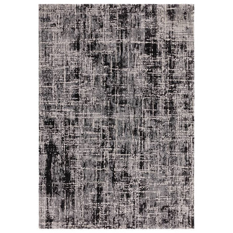 Kuza Abstract Black Rug - Image 1