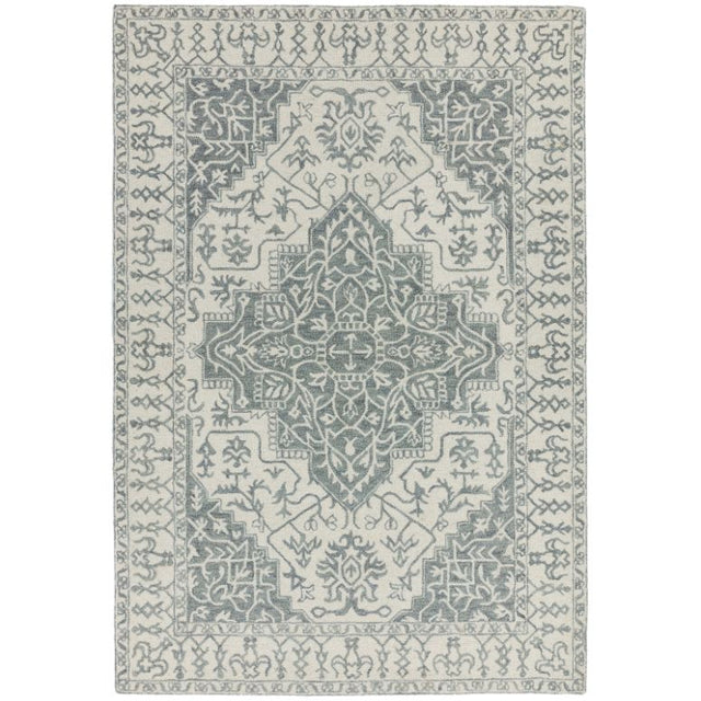Bronte Fine Loop Silver Grey Rug - Image 1