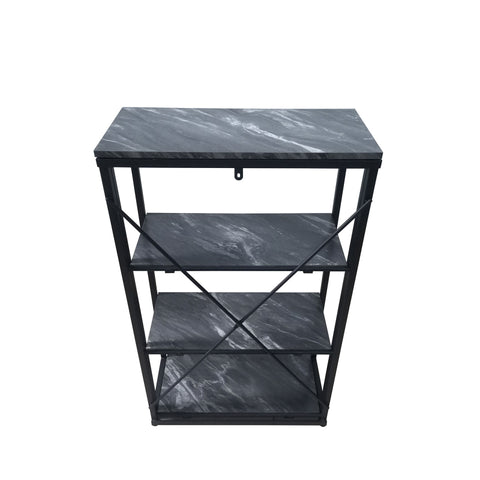 Alora 105cm 4-Tier Black Display Unit