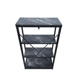 Alora 105cm 4-Tier Black Display Unit