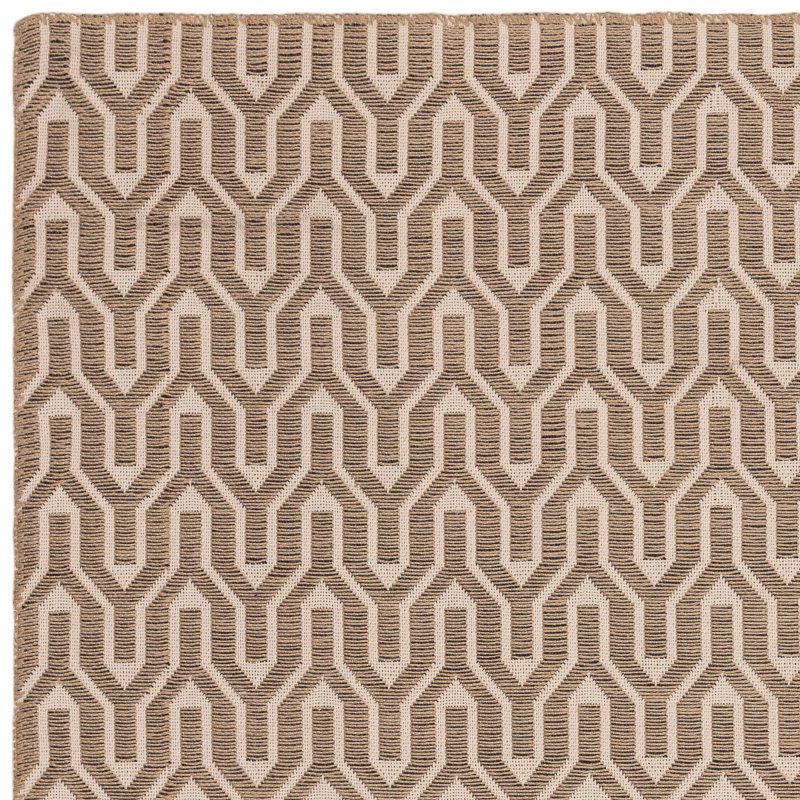 Global Cream Lattice Rug