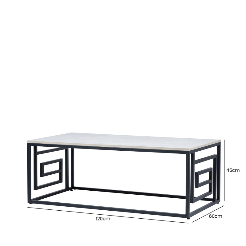 Devon Black and Grey Coffee Table - KD