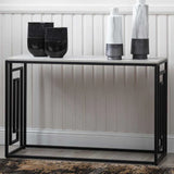 Devon Black and Grey Console Table - KD