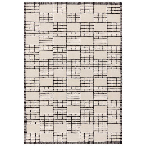 Empire Cream/Black Rug