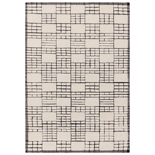 Empire Cream/Black Rug