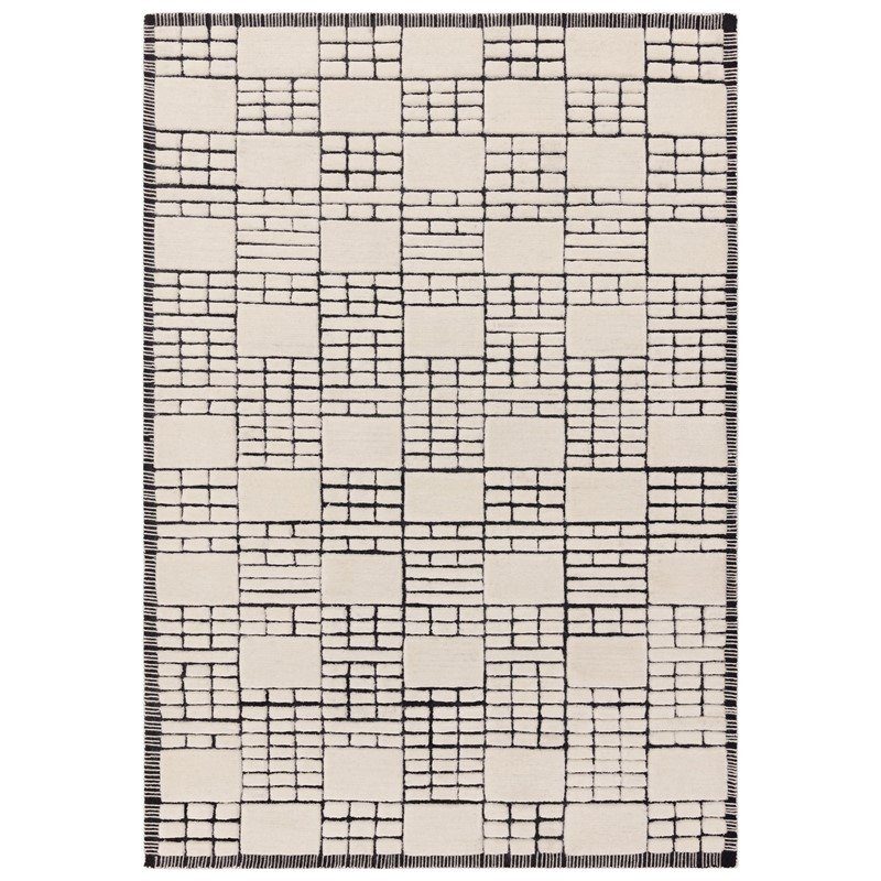 Empire Cream/Black Rug