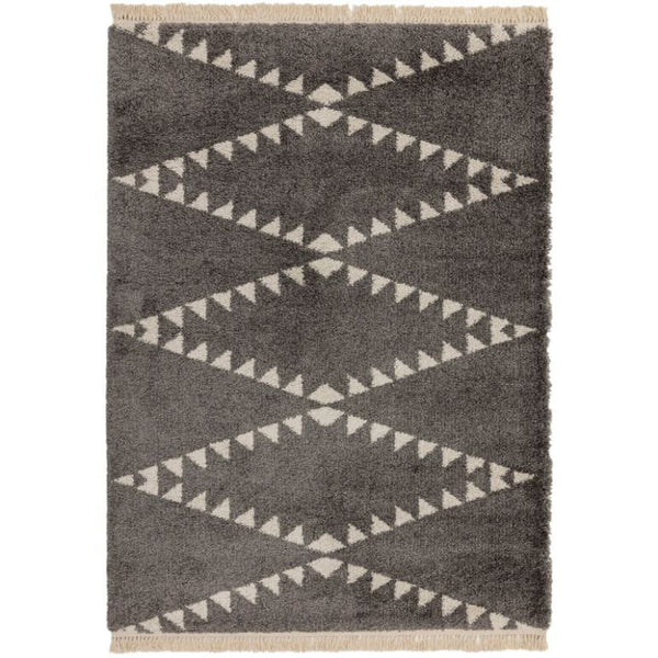 Rocco Rc04 Charcoal Rug