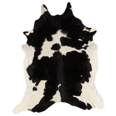 Rodeo 01 Black & White Rug 100x100cm