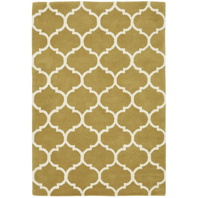 Albany Ogee Ochre Rug - Image 1