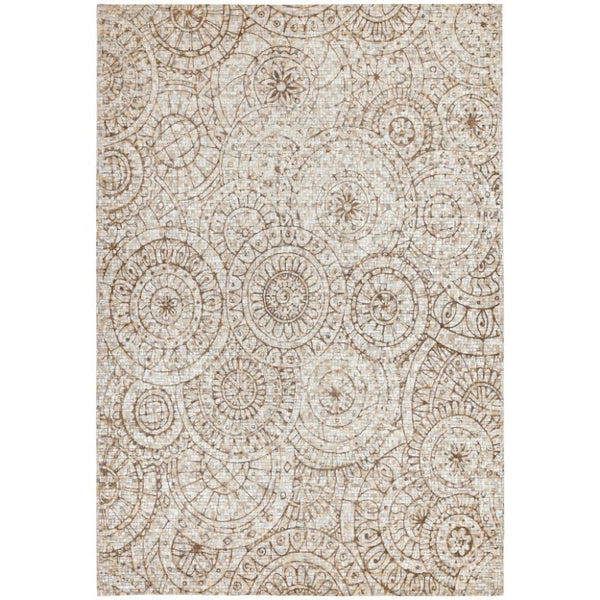 Xylo Hand Sewn Cowhide Laser Design Rug - Image 1