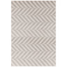 Muse Grey Chevron Rug MU07 Rug - Image 1