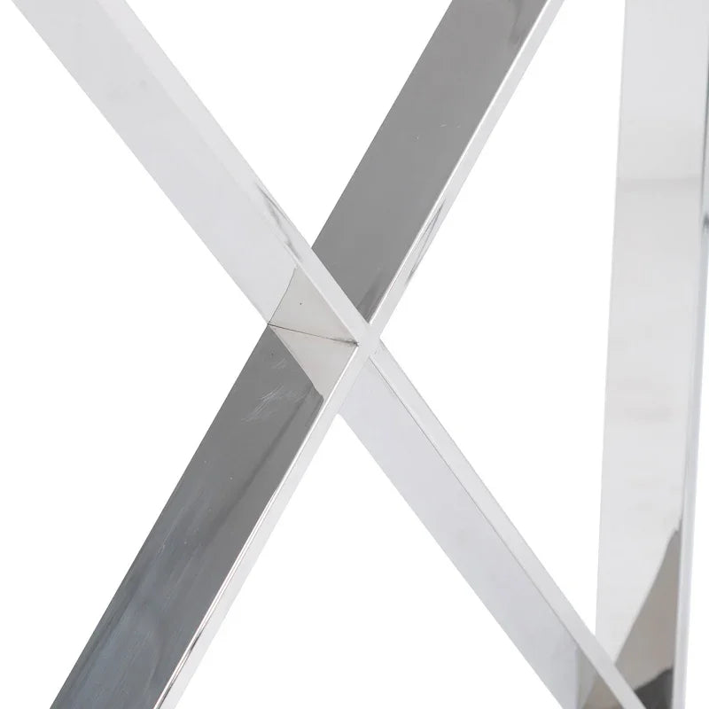 Zenith Stainless Steel End Table