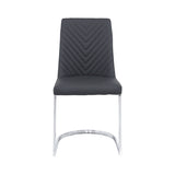 Chevron Grey Dining Chair