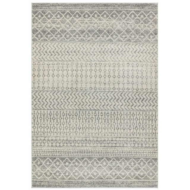 Nova Aztec Grey Rug NV35 Rug - Image 1
