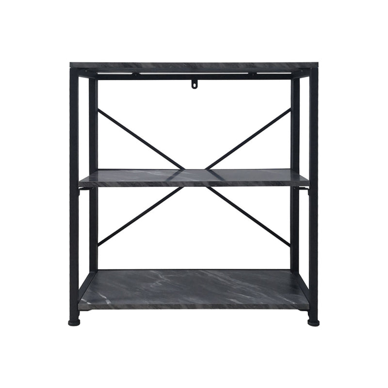 Alora 72cm 3-Tier Black Display Unit