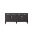 Elton 4 Drawer 4 Door Sideboard Espresso