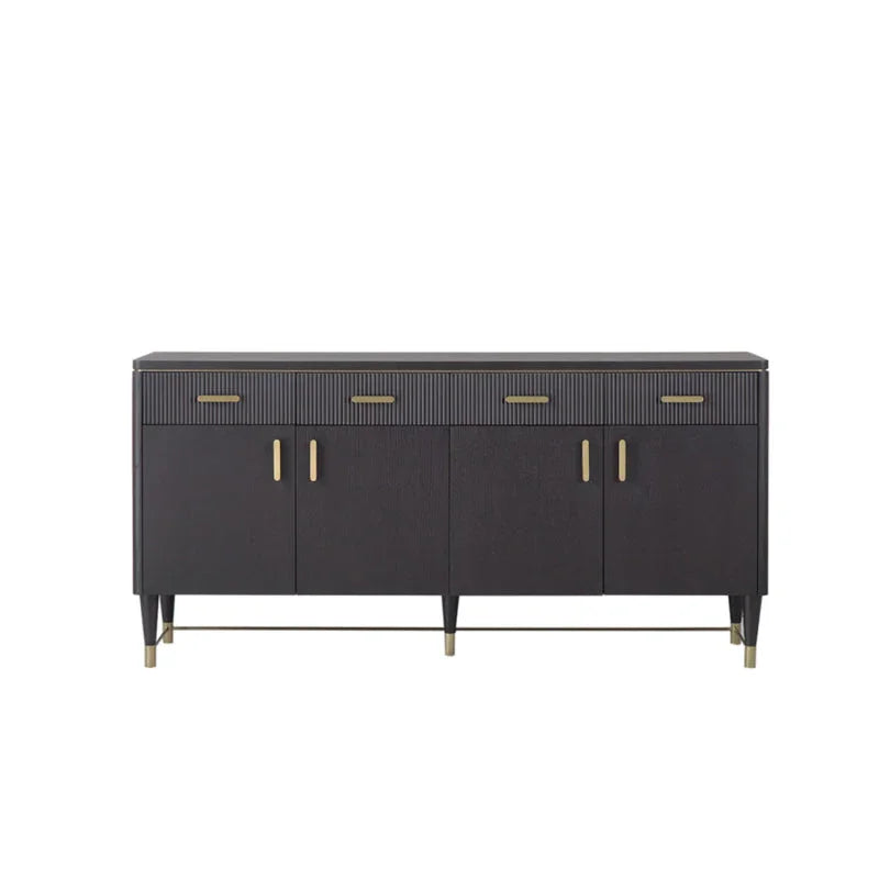 Elton 4 Drawer 4 Door Sideboard Espresso