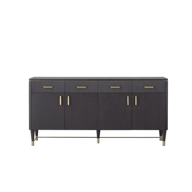 Elton 4 Drawer 4 Door Sideboard Espresso