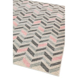 Colt CL09 Chevron Pink Rug - Image 2