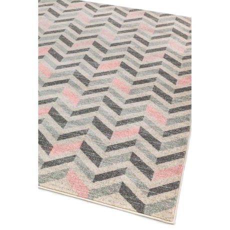 Colt CL09 Chevron Pink Rug - Image 2