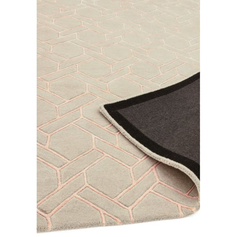 Nexus Fine Lines Silver/Pink Rug - Image 4