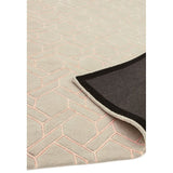 Nexus Fine Lines Silver/Pink Rug - Image 4