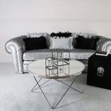 Atom Chrome & Mirror Coffee Table