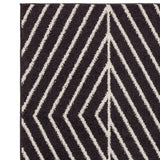 Muse Black Linear Rug MU10 Rug - Image 6