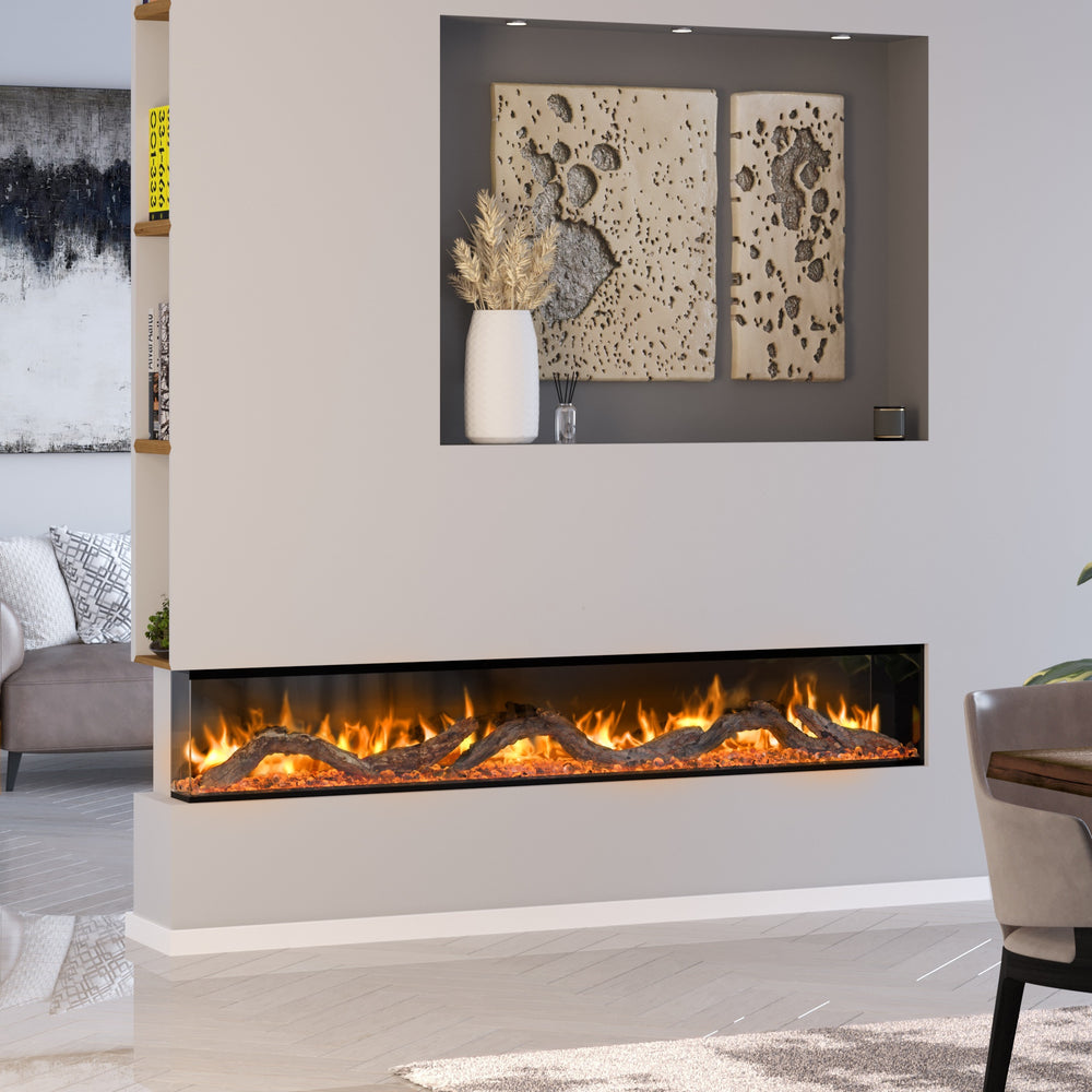 Ezee Glow 50'' Celestial Built-In Electric Fire