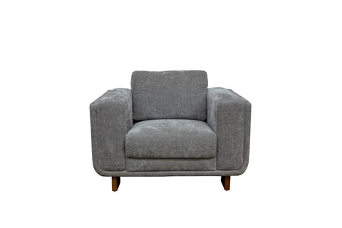 Selby Fabric Armchair - Grey