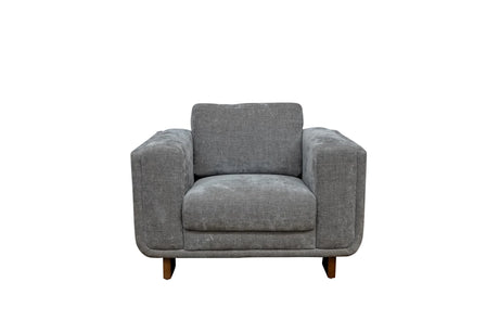 Selby Fabric Armchair - Grey