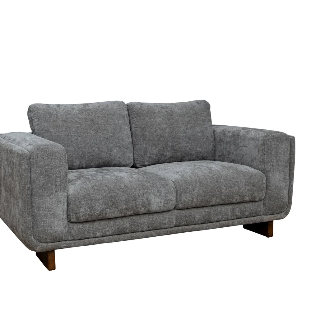 Selby Fabric 2 Seater Sofa - Grey