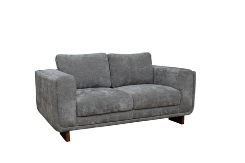 Selby Fabric 2 Seater Sofa - Grey