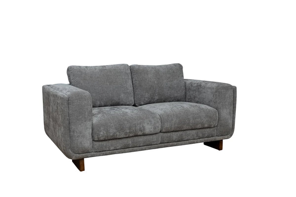 Selby Fabric 2 Seater Sofa - Grey