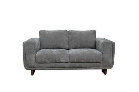 Selby Fabric 2 Seater Sofa - Grey