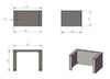 Sherwood/ Hampshire 7kW Log Box (Only) -  - 105-405821
