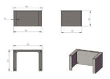 Sherwood/ Hampshire 7kW Log Box (Only) -  - 105-405821
